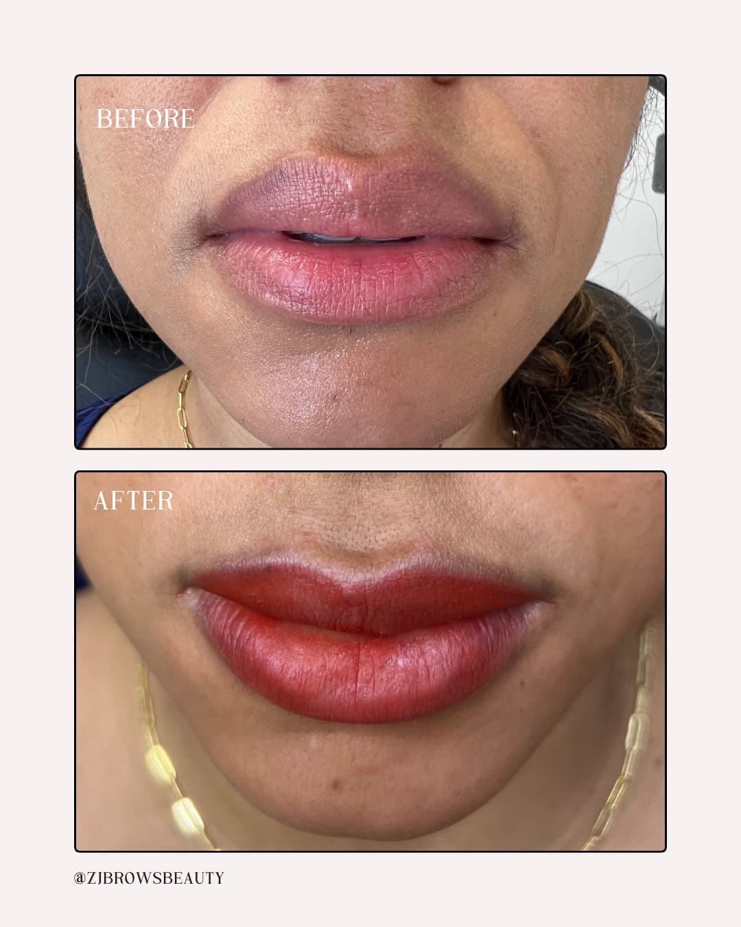 ZBrows before and after transformation 9